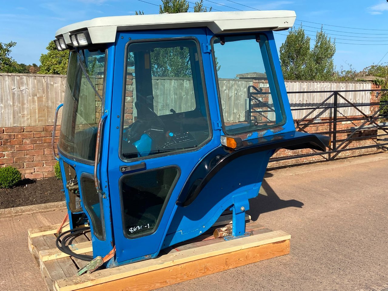 Ford Super Q tractor cab