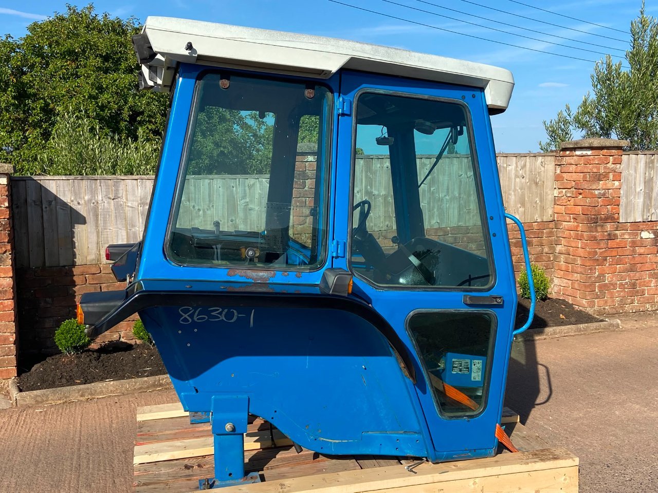Ford Super Q tractor cab