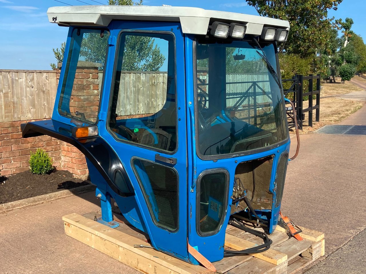 Ford Super Q tractor cab