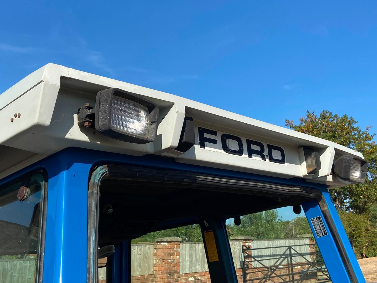 Ford Super Q tractor cab