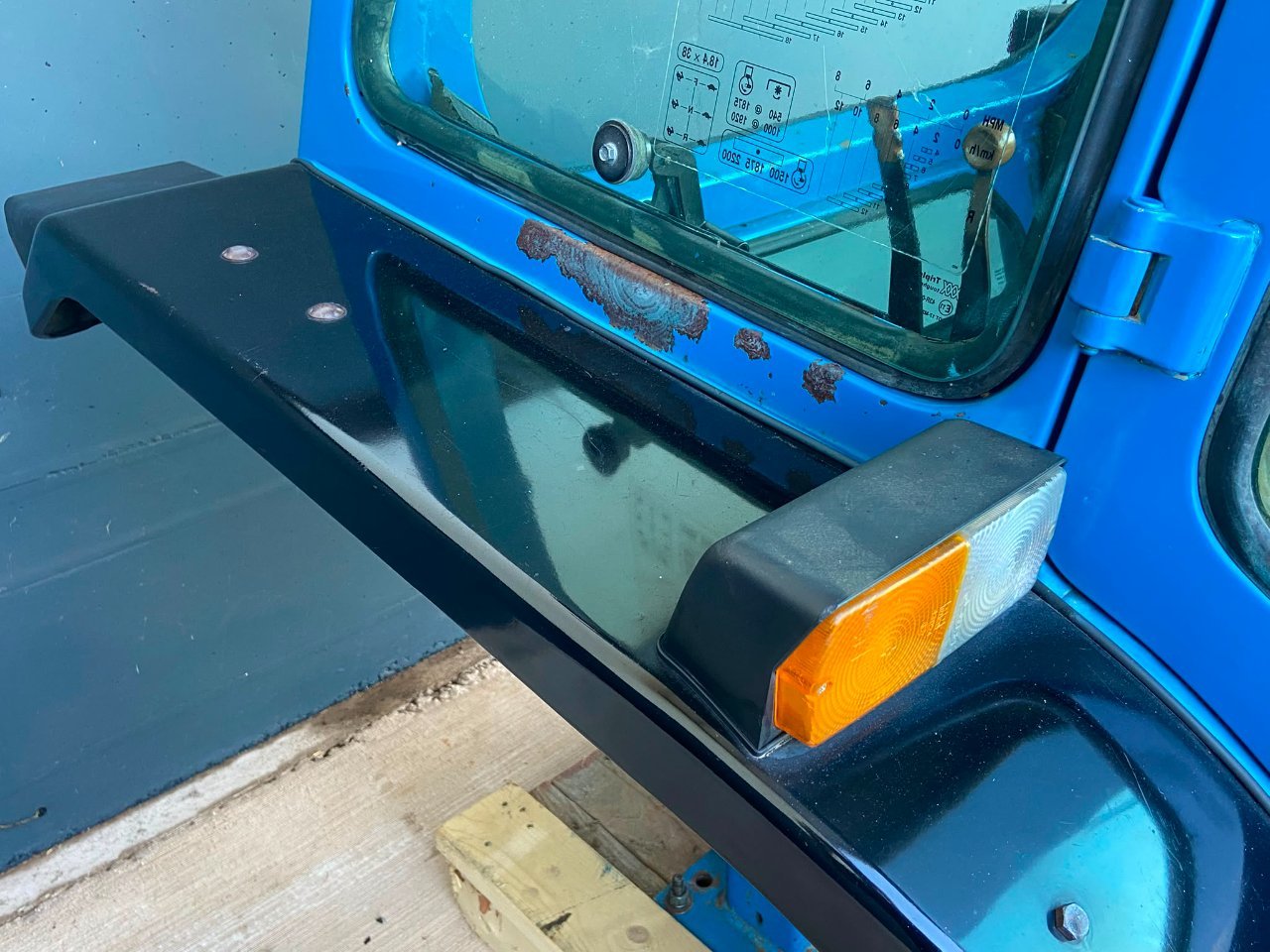 Ford Super Q tractor cab