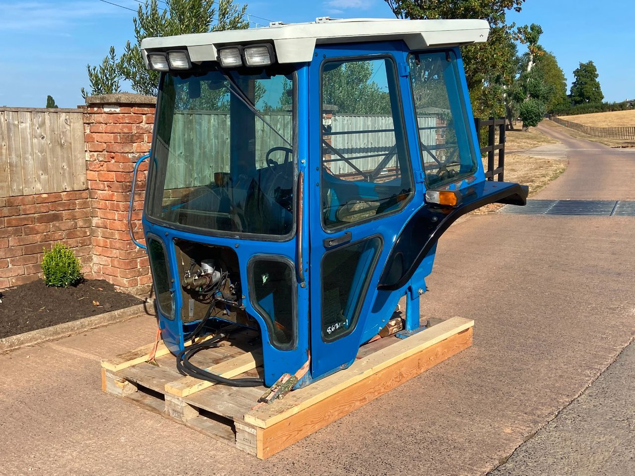 Ford Super Q tractor cab
