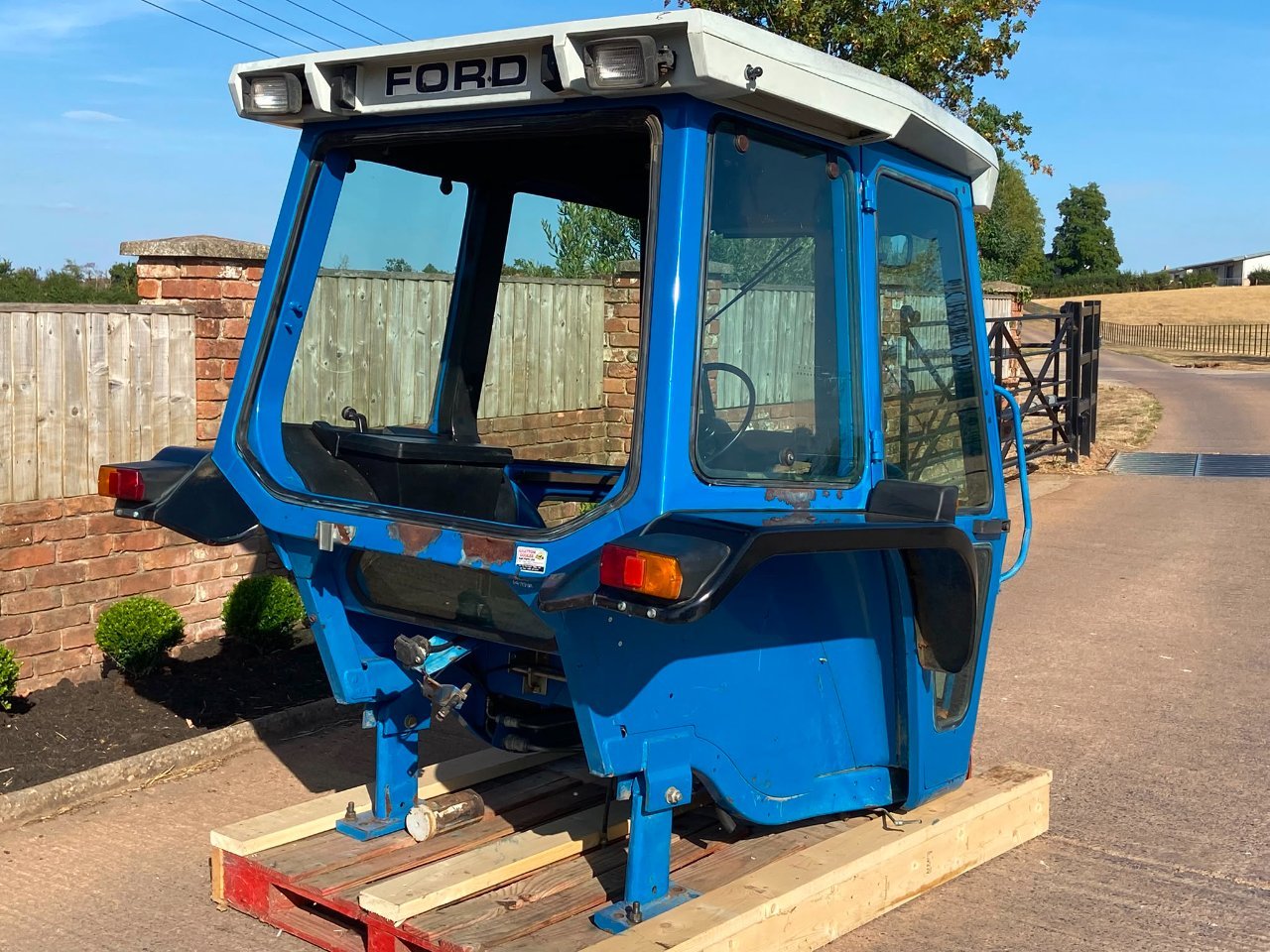Ford Super Q tractor cab