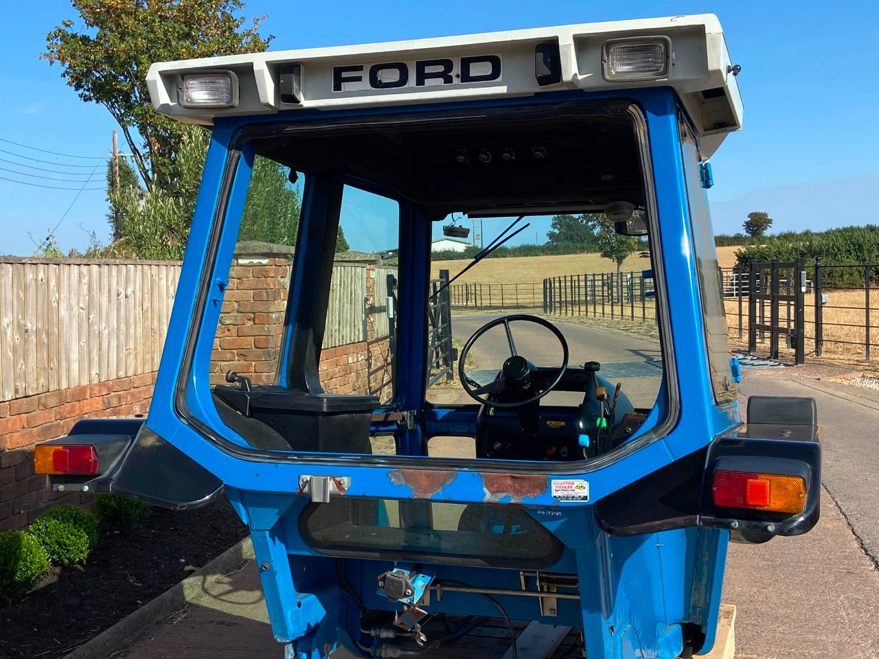 Ford Super Q tractor cab
