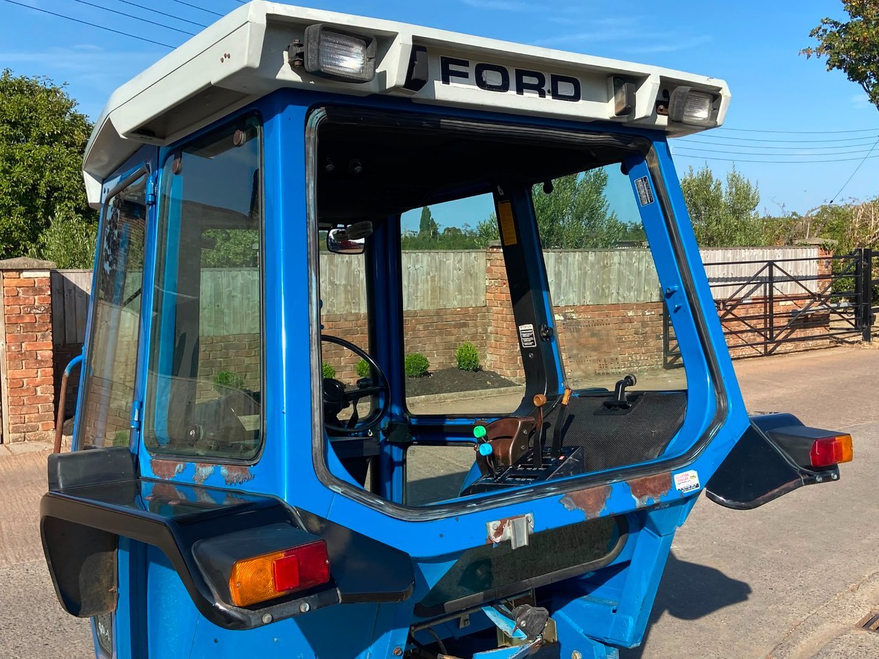 Ford Super Q tractor cab