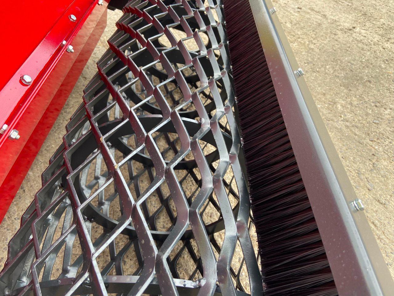 Winton 1.25m stone burier with seeder unit