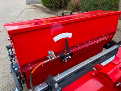 Winton 1.25m stone burier with seeder unit