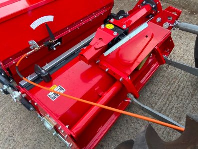 Winton 1.25m stone burier with seeder unit