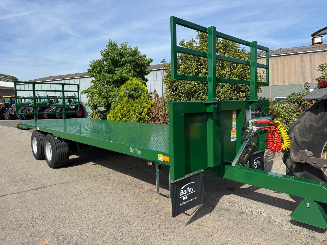 Bailey 14 ton flat trailer