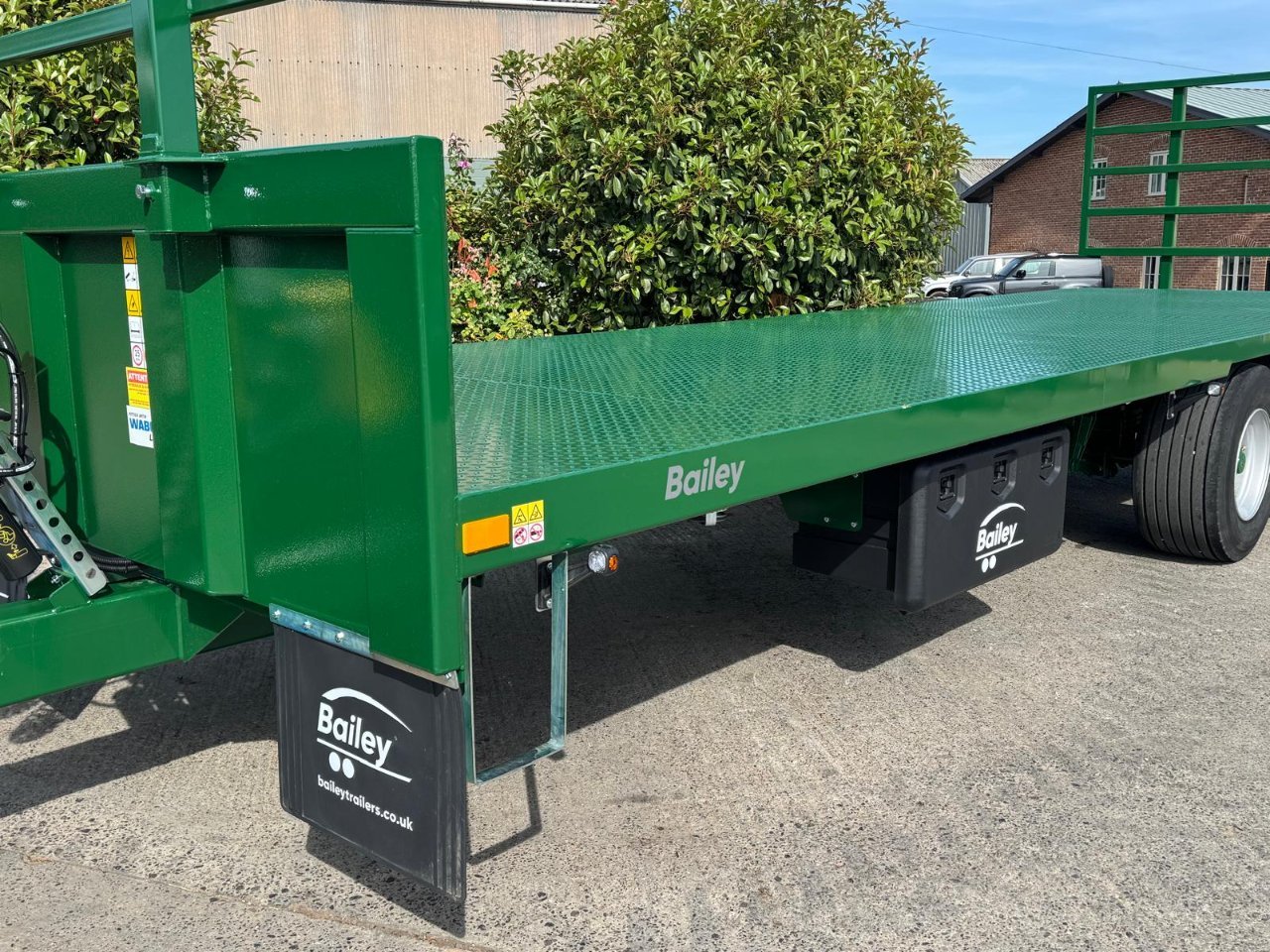 Bailey 14 ton flat trailer