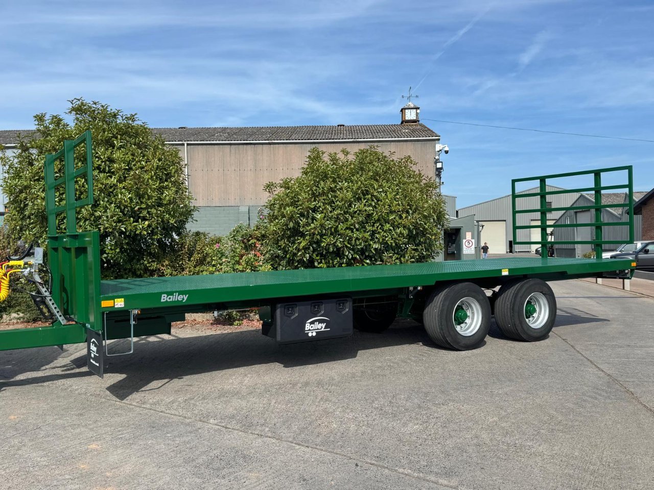 Bailey 14 ton flat trailer