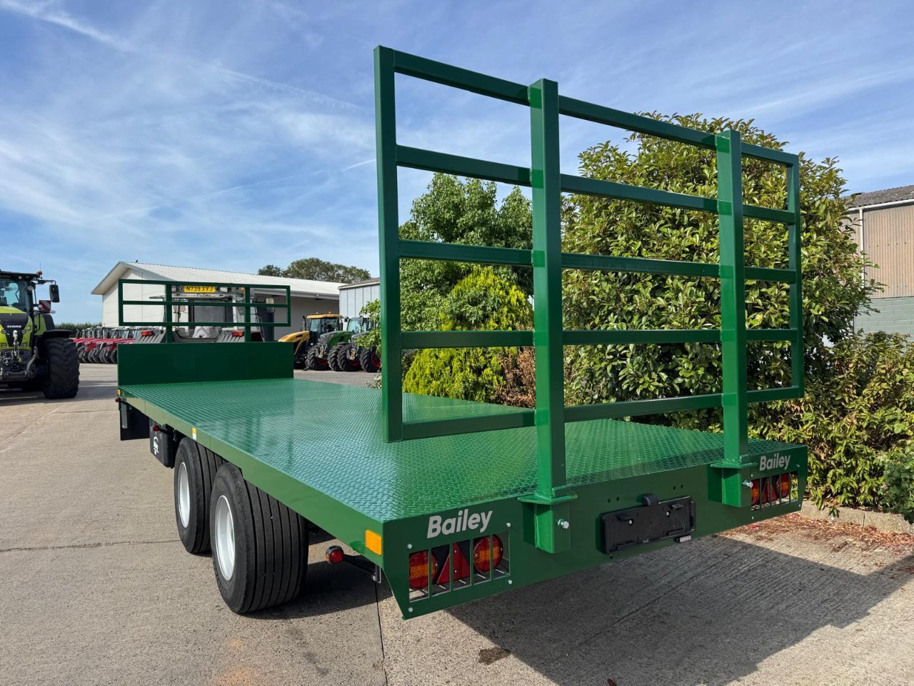 Bailey 14 ton flat trailer