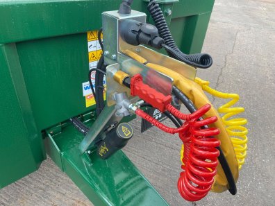 Bailey 20 ton flat deck loader livestock trailer