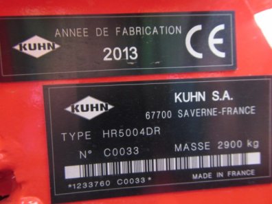 Kuhn HR 5004 power harrow